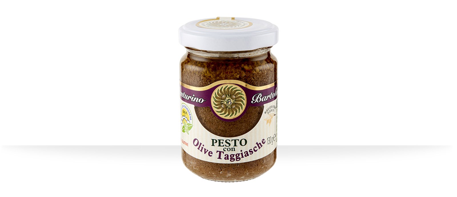 Pesto con basilico Genovese DOP e olive taggiasche 