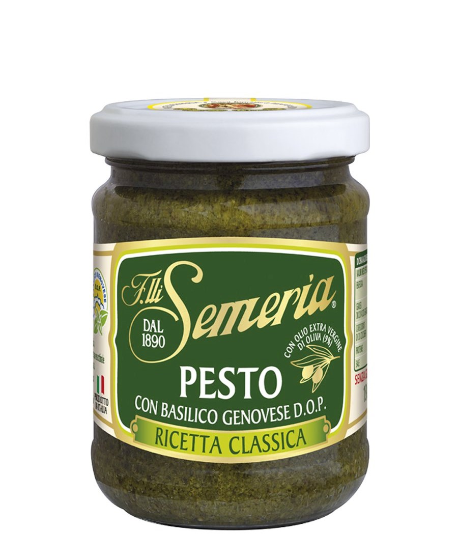 Pesto with basilico Genovese PDO - classic recipe