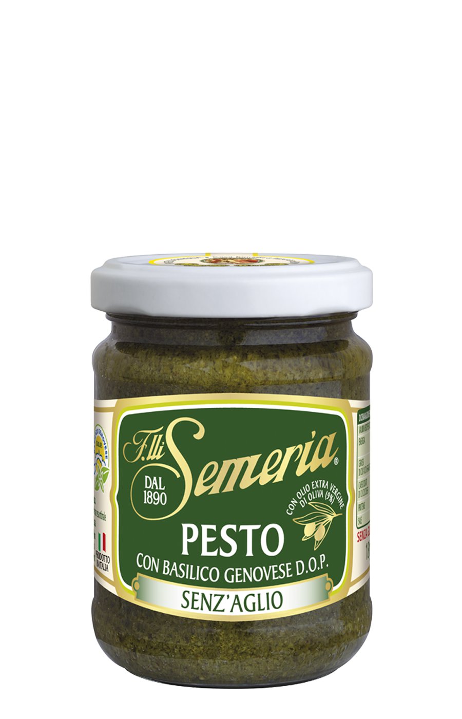 Pesto con basilico Genovese DOP - senz'aglio