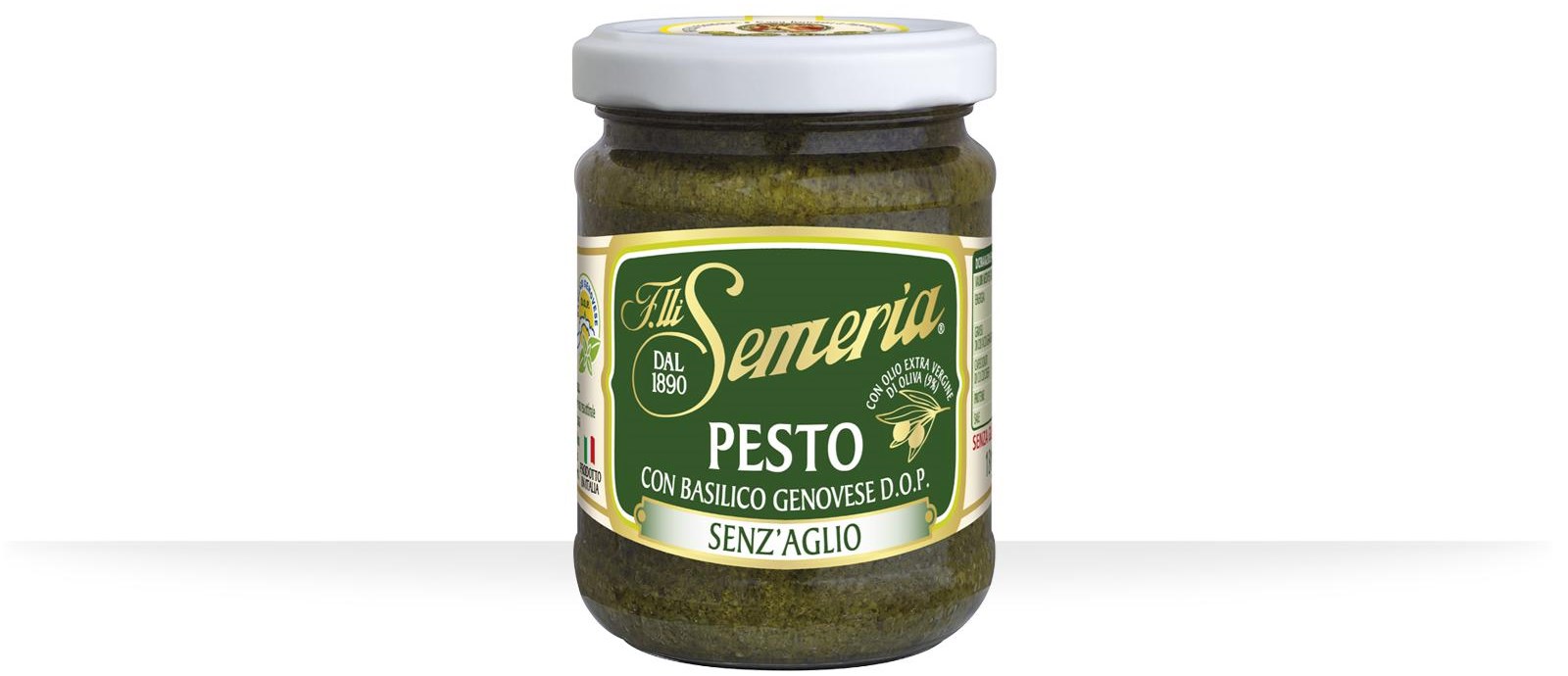 Pesto con basilico Genovese DOP - senz'aglio