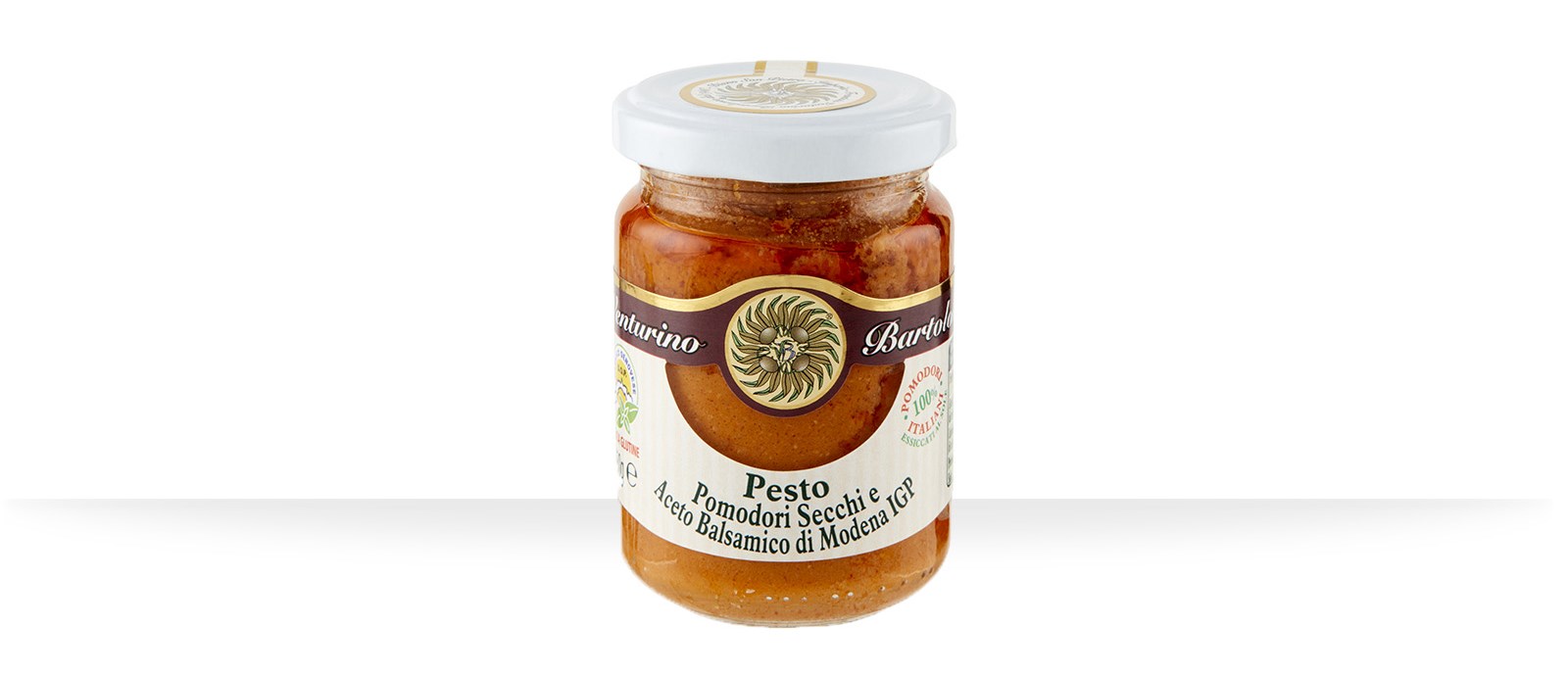 Pesto with Sundried Tomato and Balsamic Vinegar of Modena PGI
