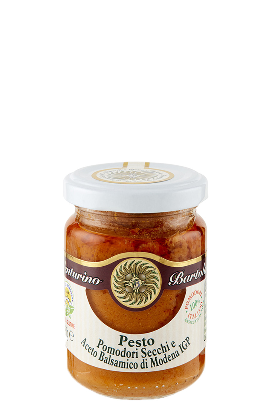 Pesto with Sundried Tomato and Balsamic Vinegar of Modena PGI